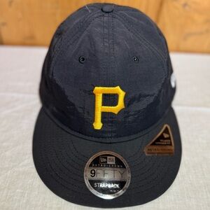 Pittsburgh Pirates New Era 9Fifty Strapback Hat Heritage Fit Retro Crown NWT